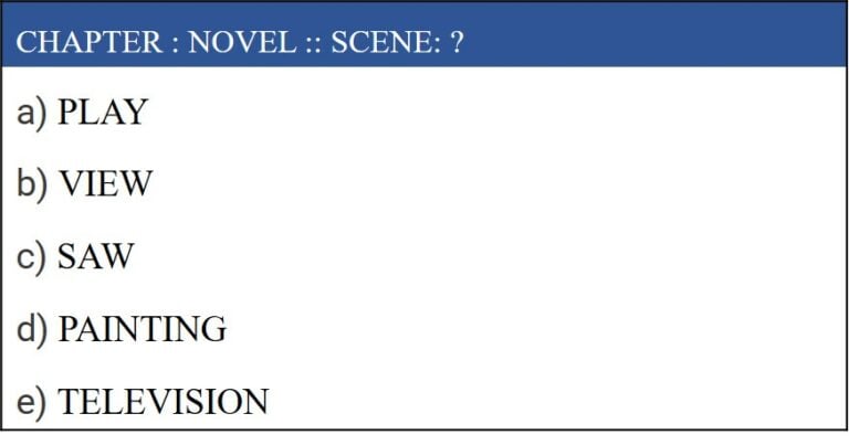 Verbal reasoning