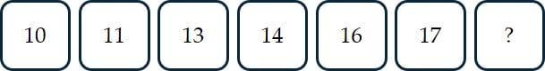 edpt test number series sample question.